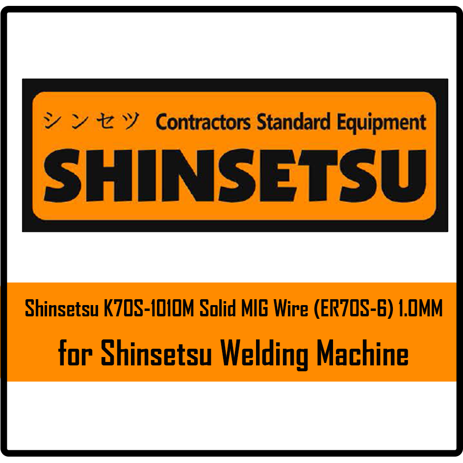 Shinsetsu K70S-1010M Solid MIG Wire (ER70S-6) 1.0MM | Shinsetsu by KHM Megatools Corp. Shinsetsu K70S-1010M Solid MIG Wire (ER70S-6) 1.0MM | Shinsetsu by KHM Megatools Corp.
